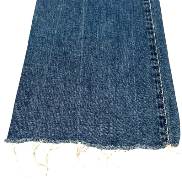 Flared Blue Denim Jeans - Picture 4 of 12